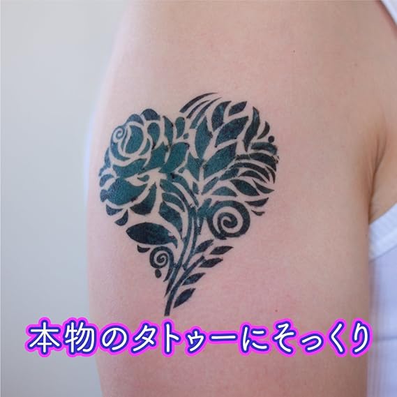 ヘナタトゥーペン ブルーブラック 気軽にタトゥーが楽しめて１週間で消える タトゥーシール 服 ファッション小物