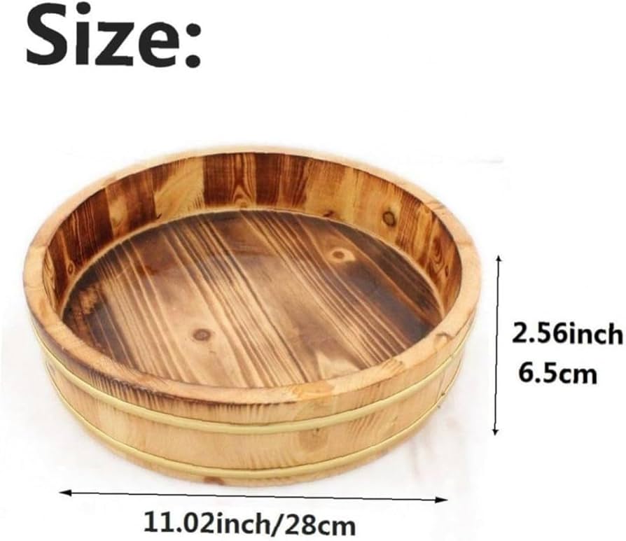 美品◇2個セット◇大型 天然木製おかもち手桶◇寿司桶 ◇外径45cm 美品◇2個セット◇大型 天然木製おかもち手桶◇寿司桶 ◇外径45cm