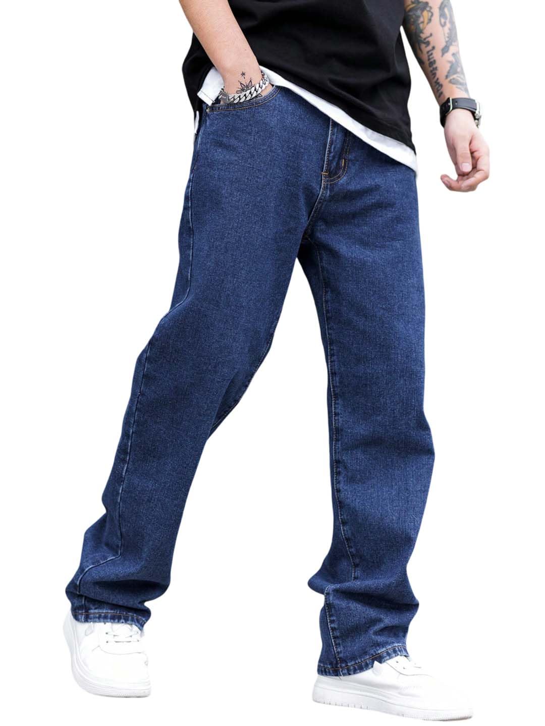 KOTTY SXYMen’s Casual Denim Jeans | Regular Fit Mid Waist Comfortable Cotton Blend Jeans-picture-14