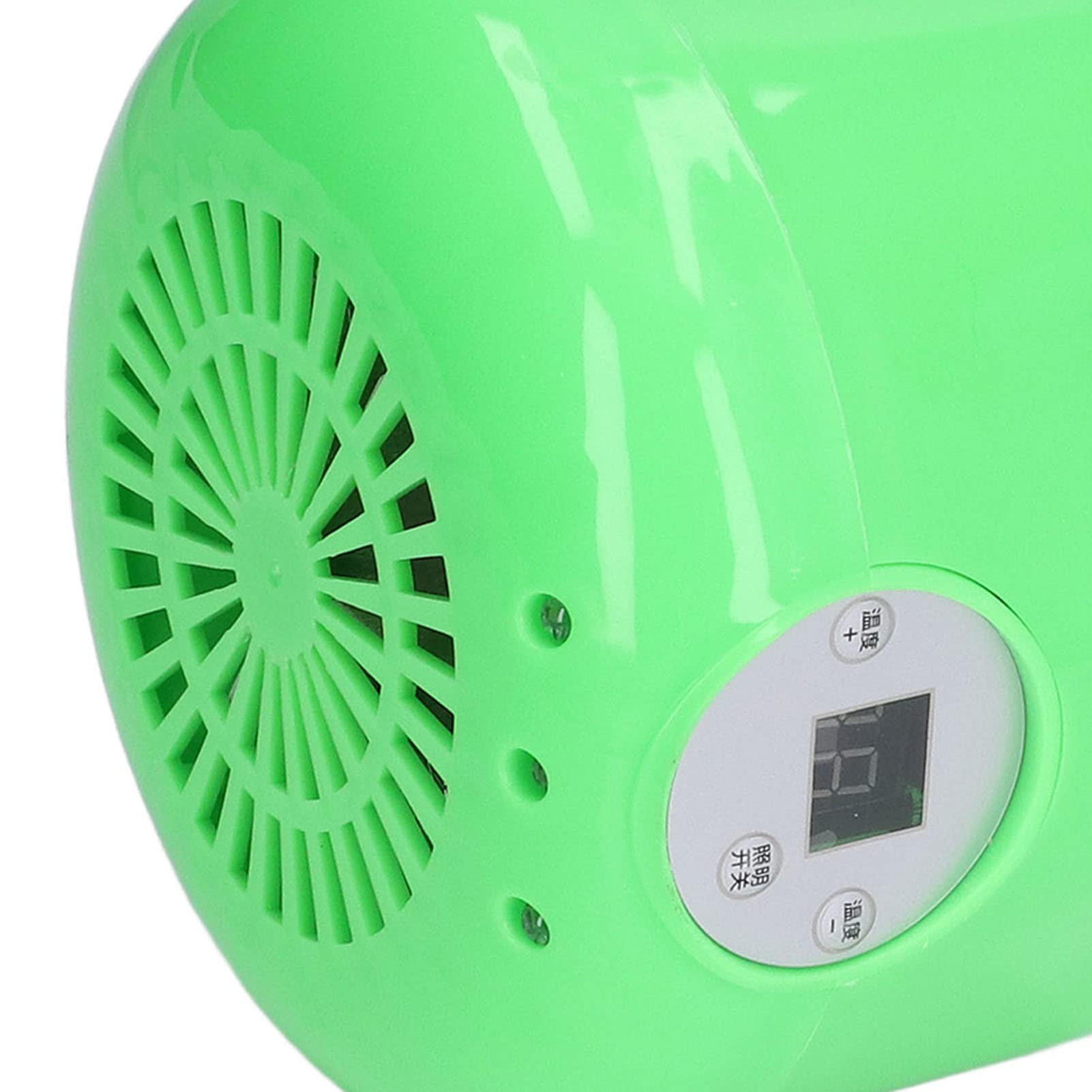 Calentador de Incubadora, Luz Cálida de Granja, Apagado Automático, Resistencia a Altas Temperaturas, LED de Control Termostático para Aves de Corral para Cerdos para Pollos