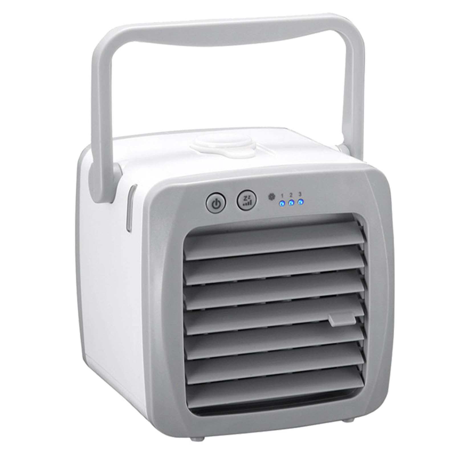 Climatiseur portable mini ventilateur de bureau blanc en plastique rafraîchissant