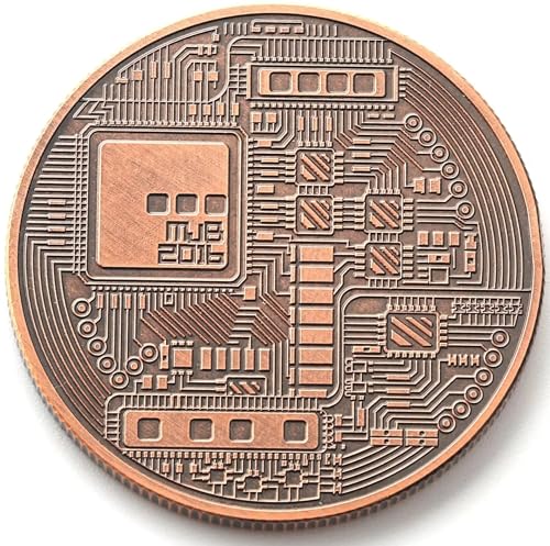 Bitcoin Copper Coins – 1 Pcs 1 oz .999 Pure Physical BTC Tokens | Commemorative Collectible Gift Set in Display Case | Unique Crypto Souvenir for Men, Women & Collectors | Perfect for Gifting - Image 4