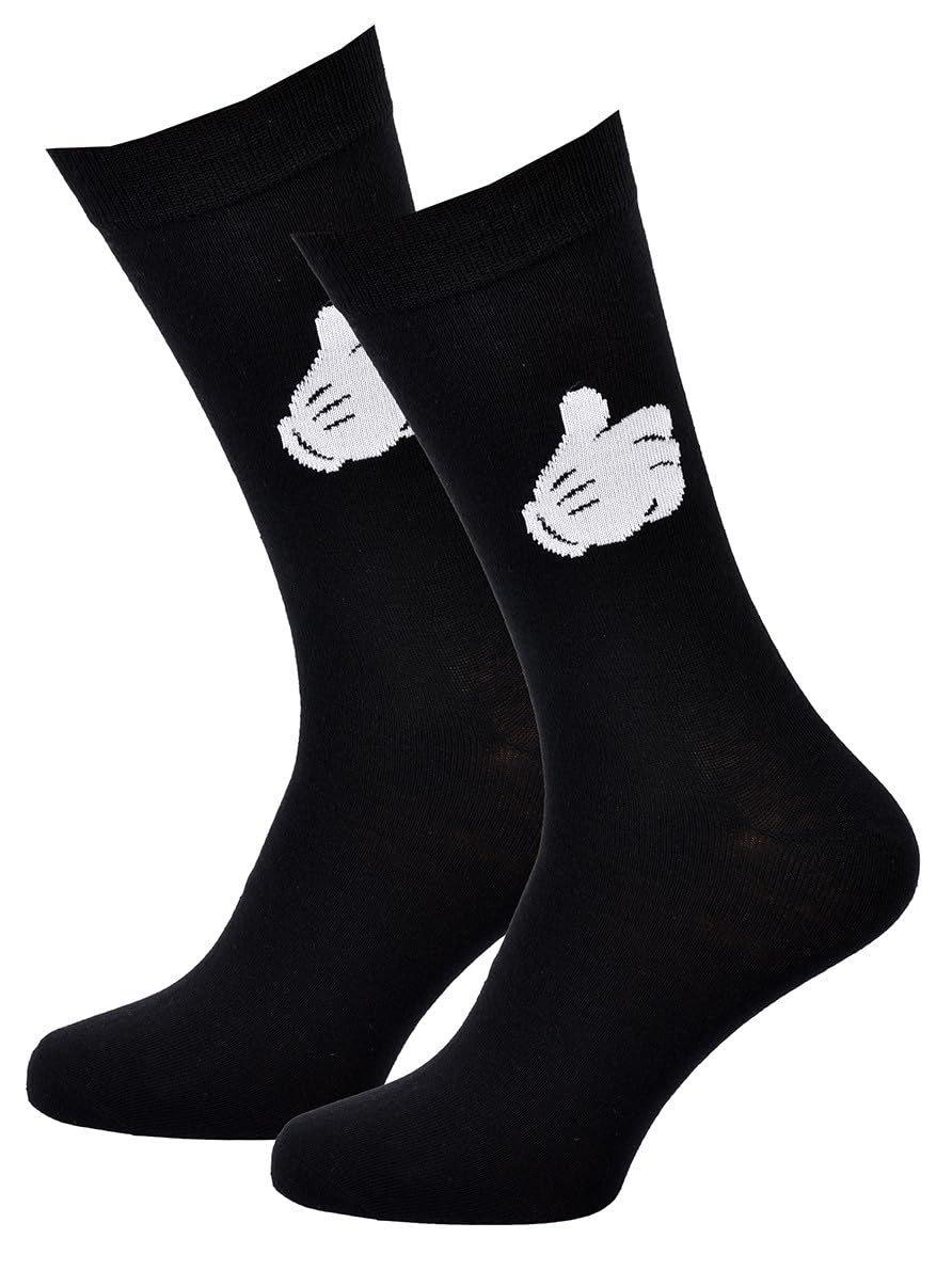 Ozabi Men's 1Mick24 Mickey Gift Pack Socks, 43-46