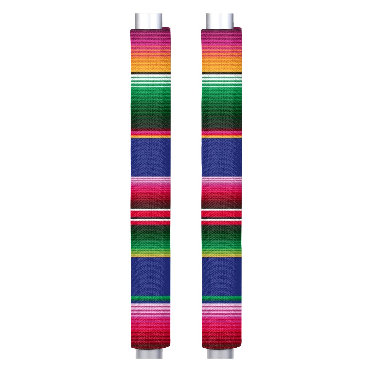 Pardick Refrigerator Door Handle Covers Set of 2 Colorful Rainbow Washable Fridge Dishwasher Mocrowave Oven Door Decor Protector Handle Cover Keep Your Kitchen Appliance Clean from Food Stains