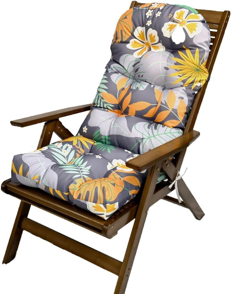 Coussin de chaise de jardin dossier haut pour soulager le mal de dos