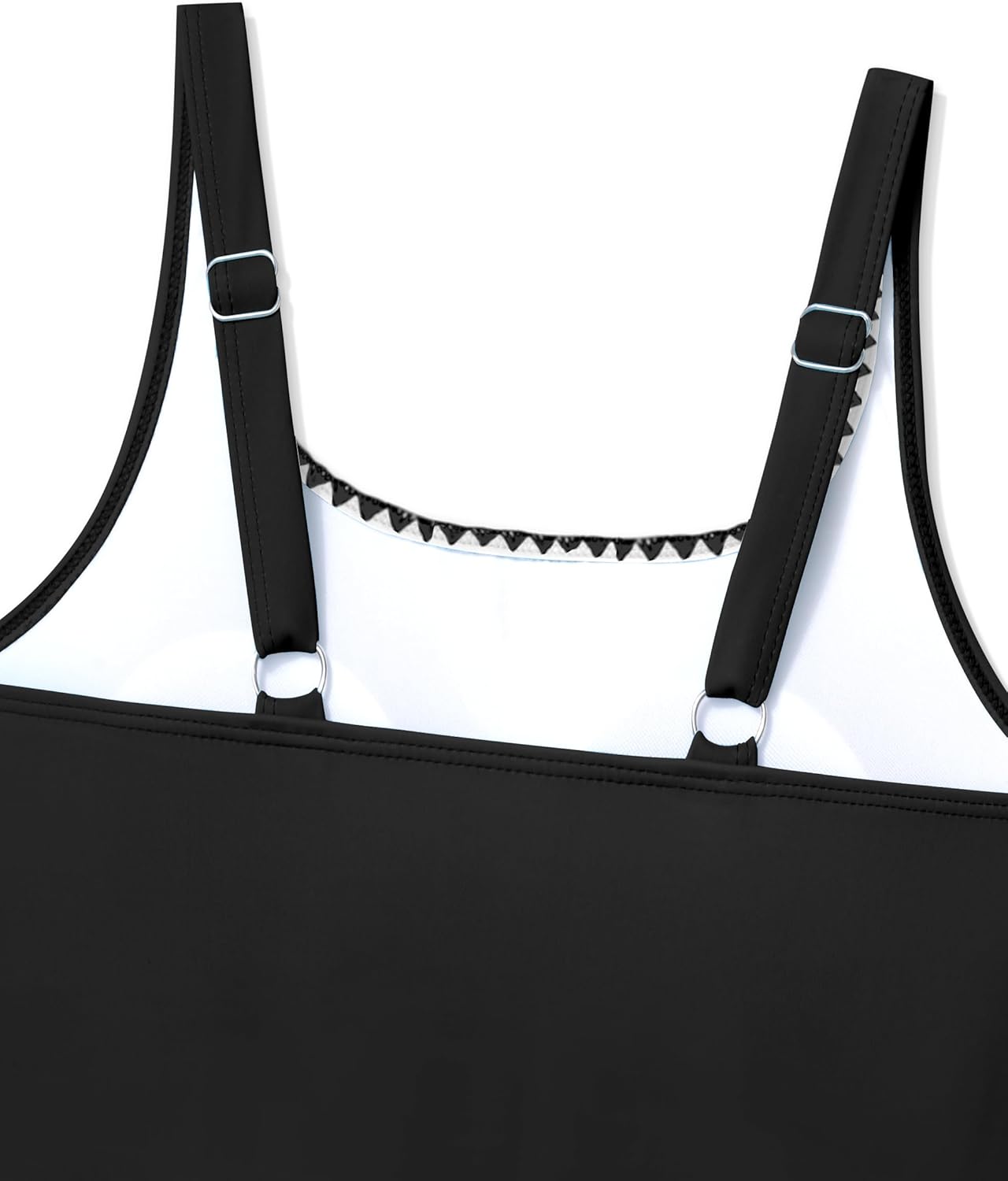 CRISONE Girl Swimsuit One Piece Bathing Suit for Girls Contrast Trim Adjustable Straps Modest Girls' Swimwear 9-16Y - Image 7