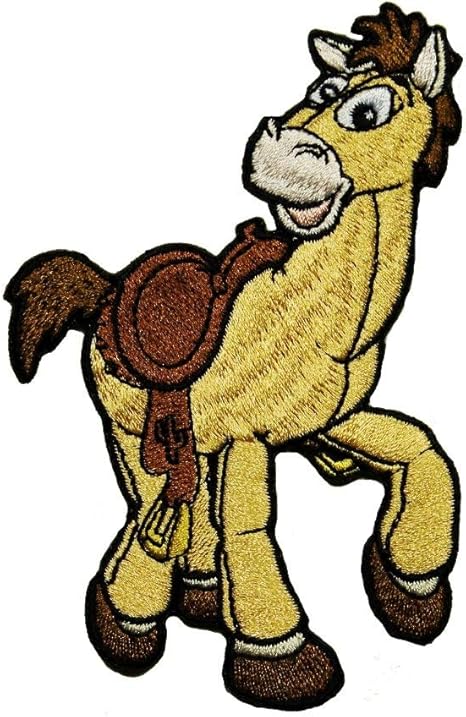 Amazon Com Bullseye Of Disney S Toy Story Woody S Horse Pixar Movie Iron On Applique Patch Arts Crafts Sewing Amazon Com Bullseye Of Disney S Toy Story Woody S Horse Pixar Movie Iron On Applique Patch Arts Crafts Sewing