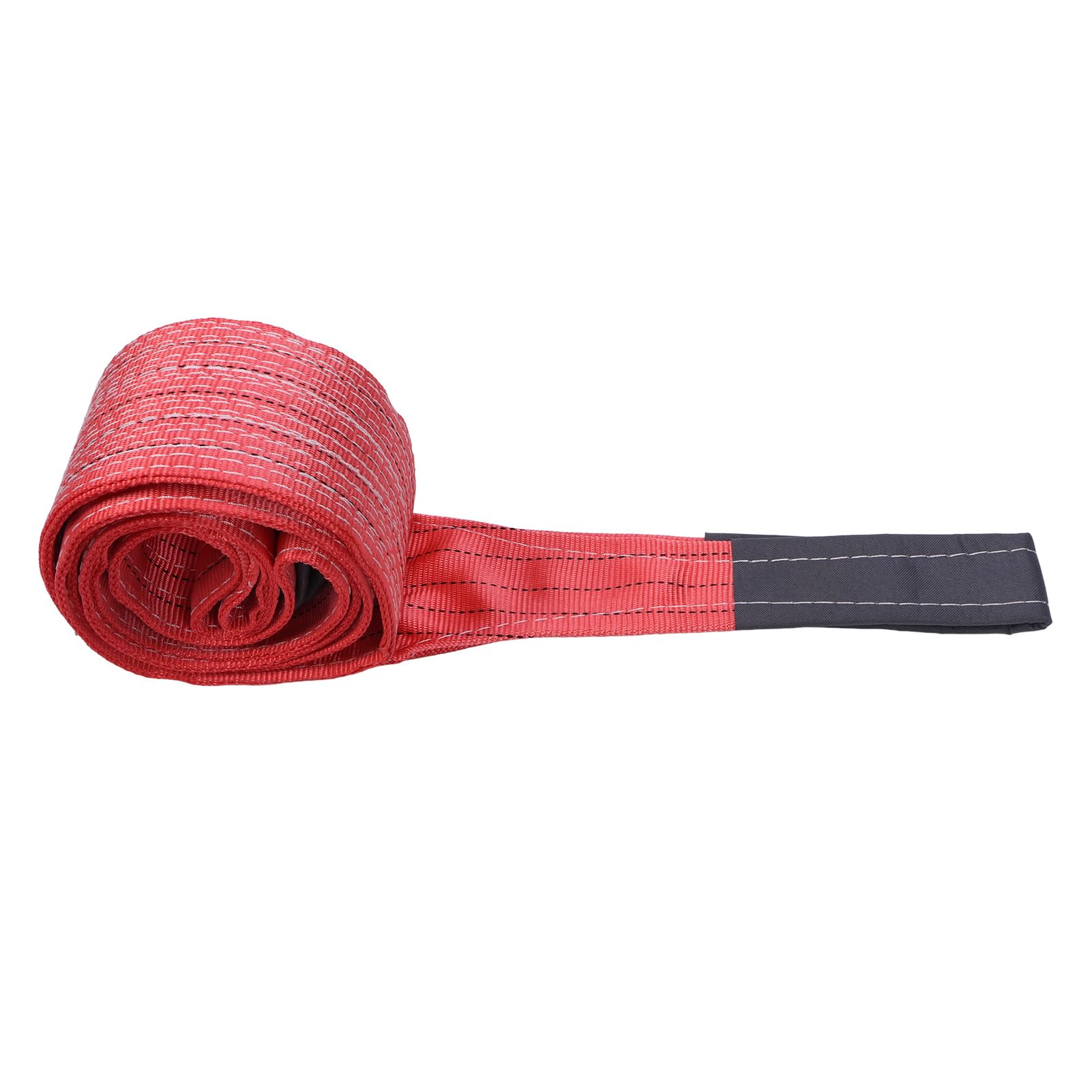 Cinghia di sollevamento Red Rigging 5T 11023LB, imbracatura per sollevamento e traino ad alta resistenza, cinghia di sollevamento in poliestere da 4 m 13,12 ft con fibbia