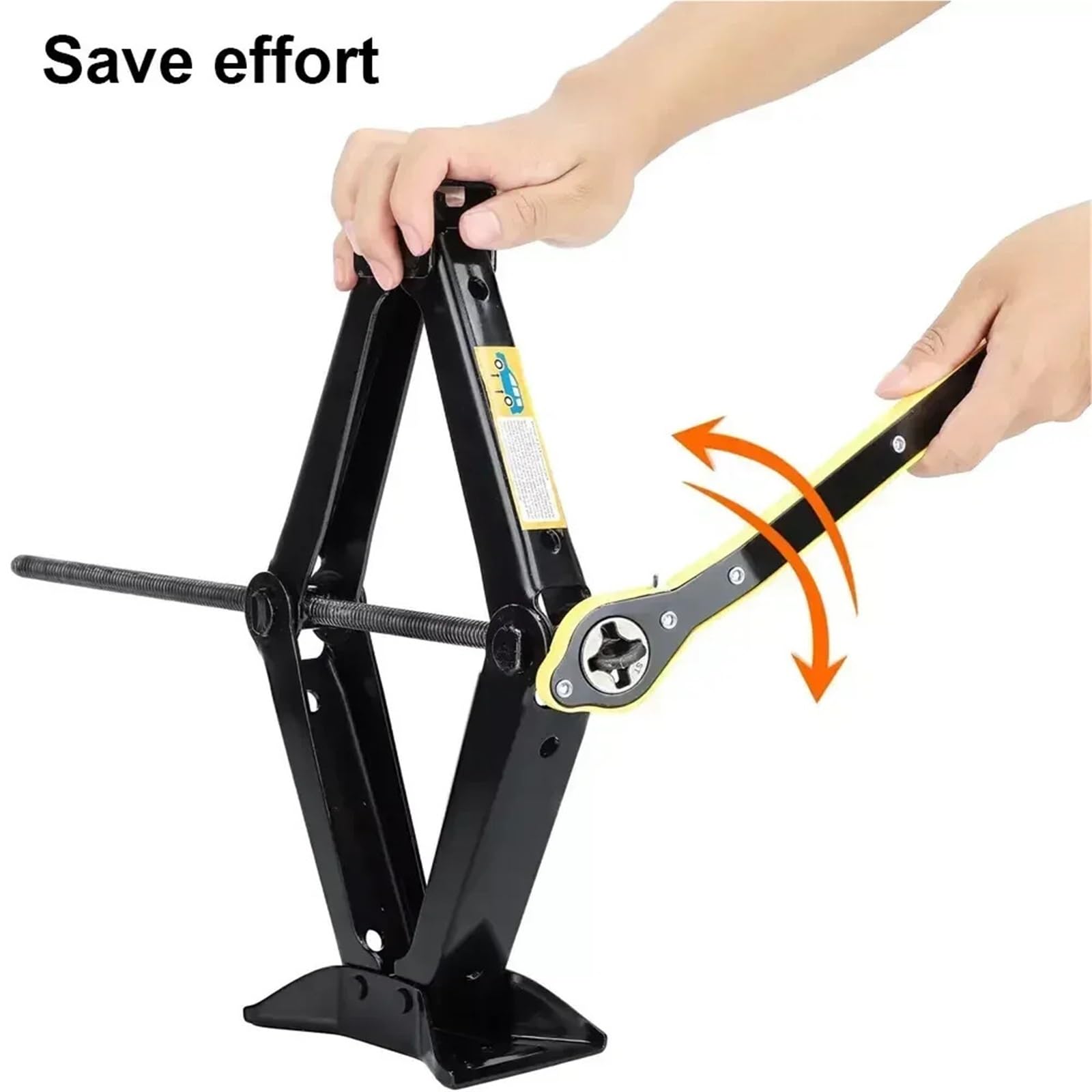 Cric A Forbice Per Auto Strumento for la sostituzione dei pneumatici idraulici del cric da auto 2.5T 1. for manovella dell'auto for(1.5T)