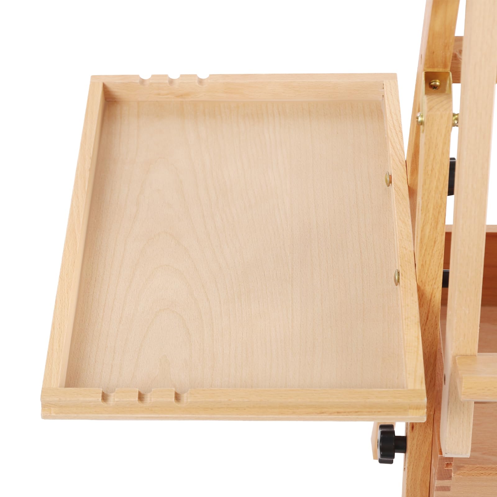 Staffelei Holz groß 91cm - Leinwand Ständer Hochzeit Staffeleien Feldstaffelei höhenverstellbar Holzstaffelei für Kinder und Erwachsene Kiefernholz