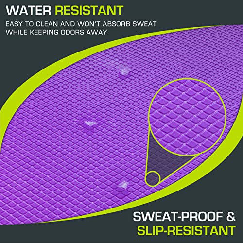 Image of ProsourceFit Exercise Balance Pad, Non-Slip Cushioned Foam Mat & Knee Pad for Fitness and Stability Training, Yoga, Physical Therapy