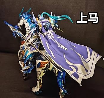 摩動核　MNP-XH05A 　趙雲　塗装完成品 楽天市場】摩動核 MNP-XH05A 天佑星 龍胆虎将 趙雲＋馬セット