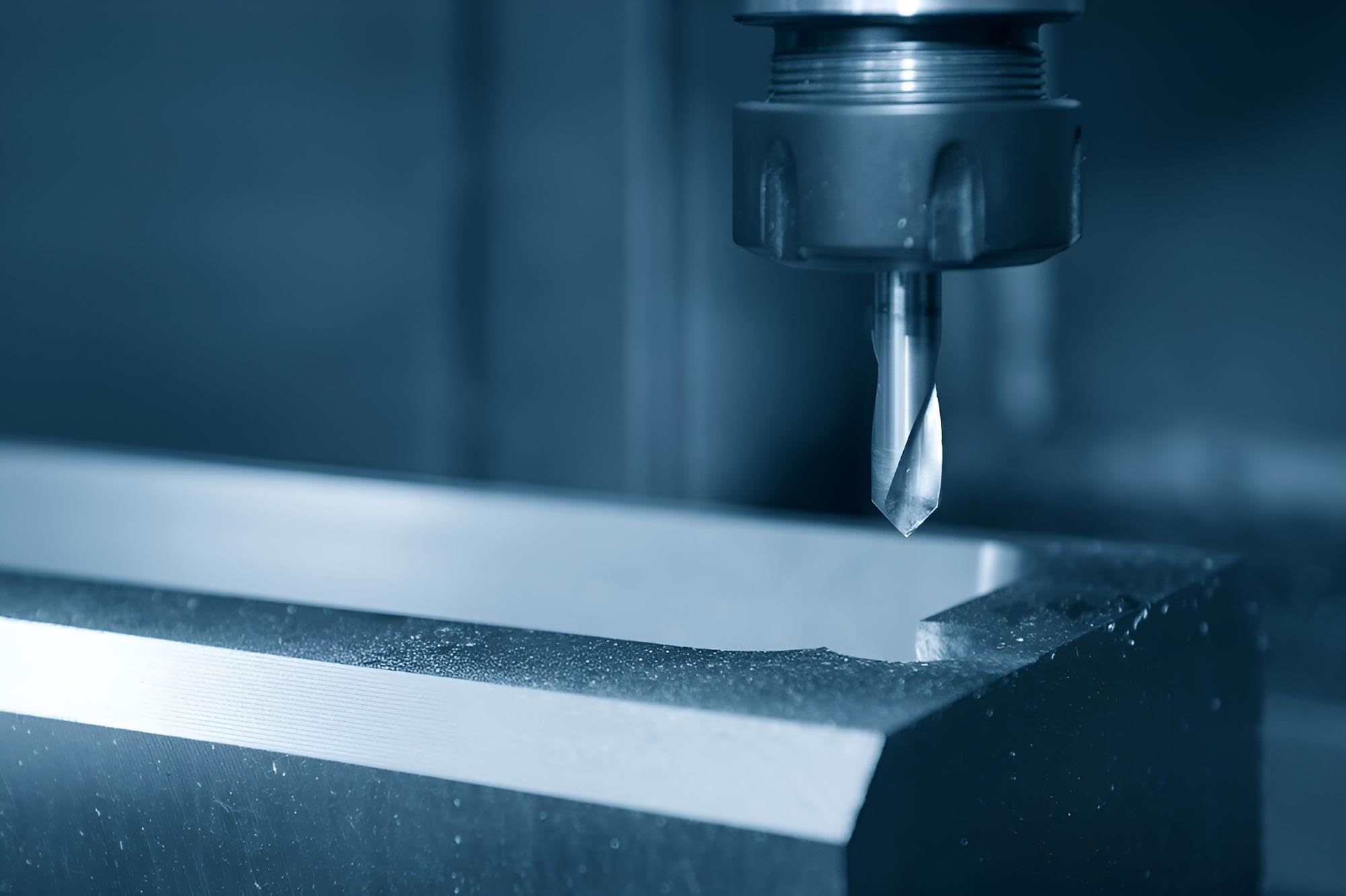 HSSE NC Anbohrer, 90°, Blank oder TIN, Ø 2 bis 25 mm zum präzisen Zentrieren, Bohren und Anbohren (6,0 mm/Unbeschichtet)