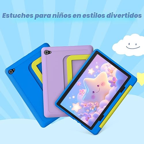 Miniatura 8 de URAO Tablet para niños, tablet Android 14 para niños de 10 pulgadas Octa-Core con estuche, 64GB 1TB de tarjeta TF expandible para niños pequeños,