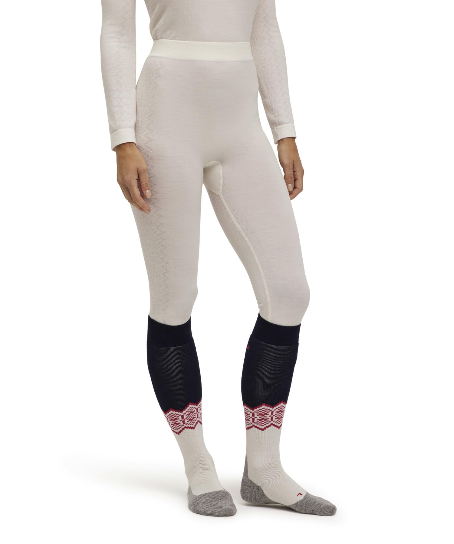 FALKE Damen Wool-Tech 3/4 Funktionsunterhose kalte bis sehr kalte Temperaturen Funktionsunterwäsche atmungsaktive schnelltrocknende geruchshemmende nachhaltige Wolle Funktionsmaterial 1 Stück