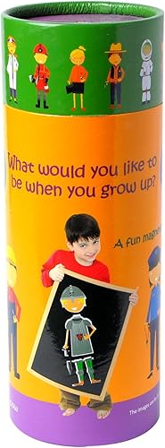 The Purple Cow - World of Magnets - Qué te gustaría ser cuando crezcas - Rompecabezas magnéticojuego a juego para niños - Juegos de un rompecabezas