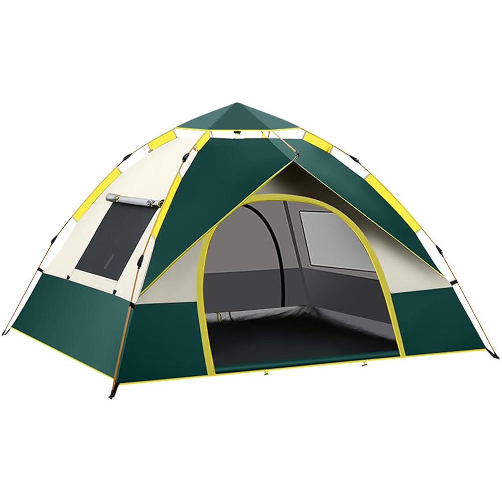 サンライク（SANLIKE) ワンタッチテント 簡易テント 2～4人用 軽量＆コ Amazon | サンライク（SANLIKE) ワンタッチテント 簡易テント 2