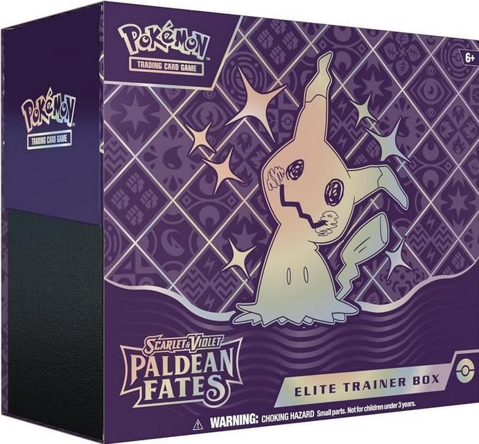 【新品未開封・ポケセン限定】エリートトレーナーBOX Paldean Fates Pokemon TCG: Scarlet & Violet - Paldean Fates Elite Trainer Box