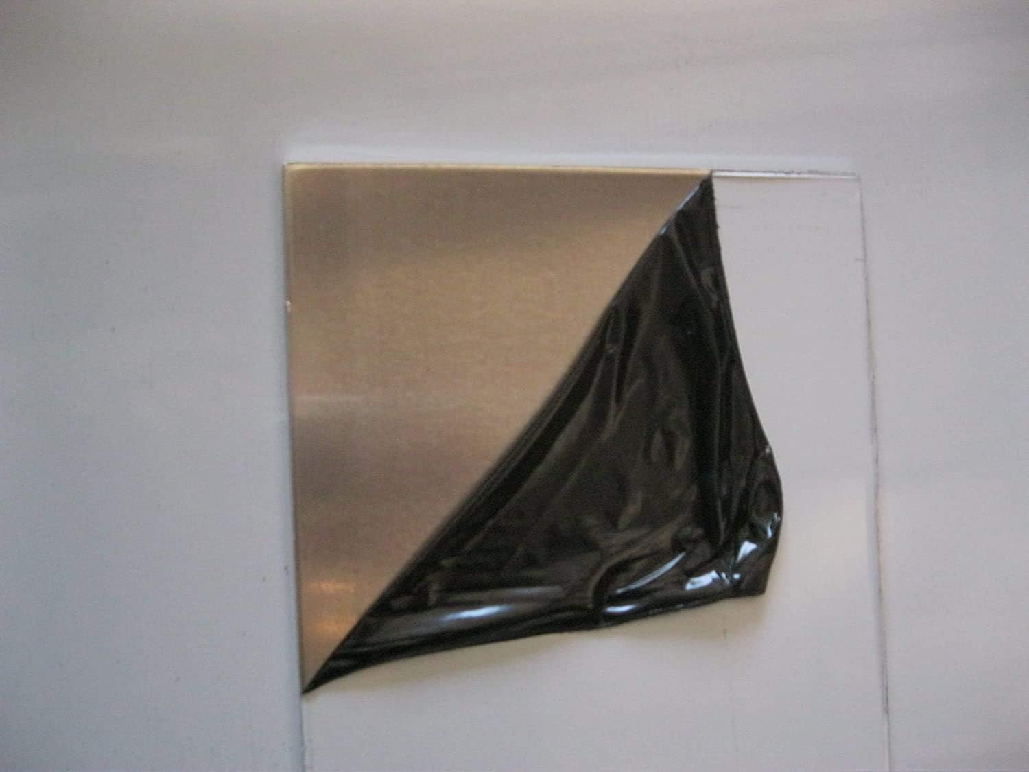 Aluminum Sheet Metal Plate Flat Alloy 1/8" (.125) X 32" Long X 6" Wide 5052 H32 with Protective Film 32" inches x 6" inches
