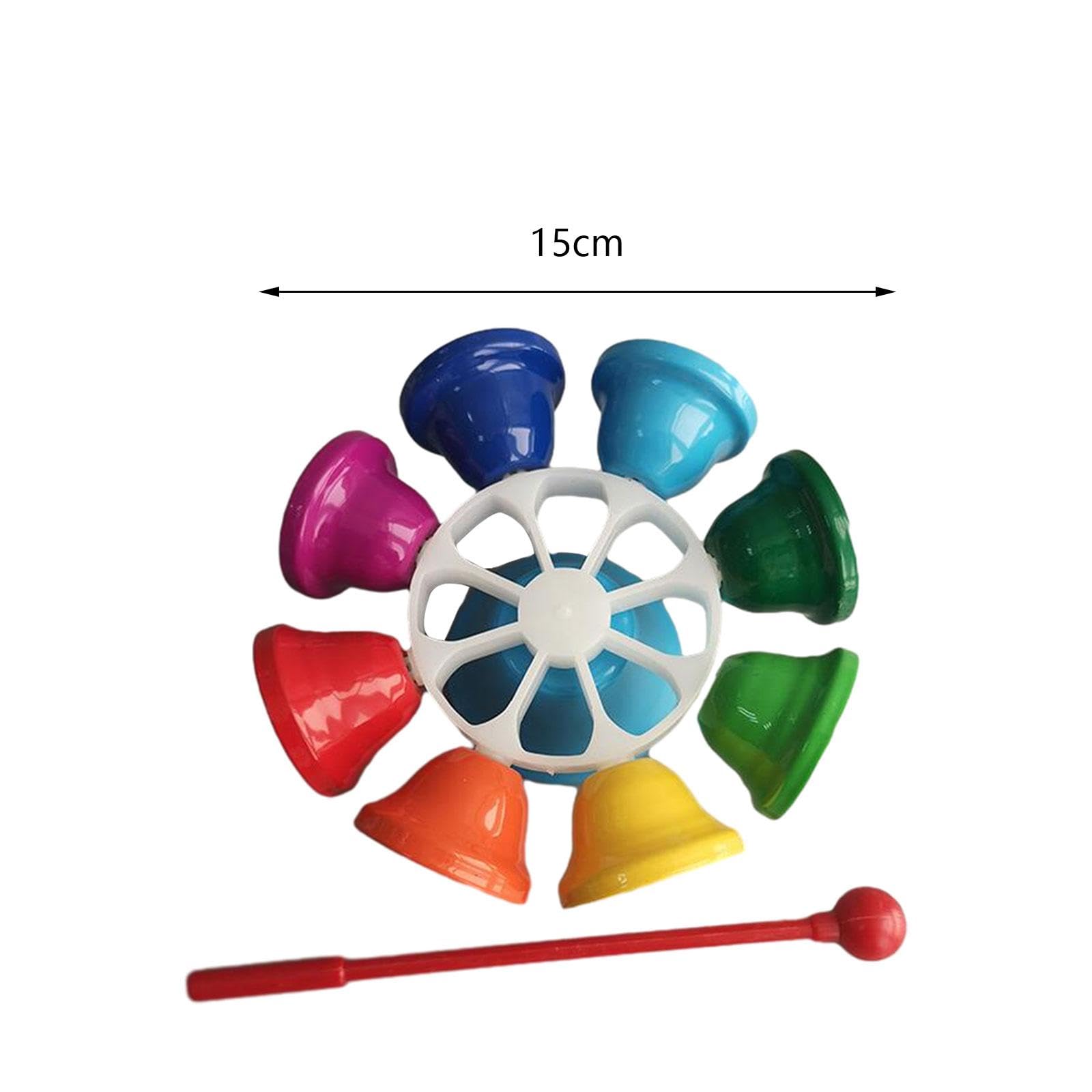 Amazon.co.jp: Colaxi 8 音ハンドベルおもちゃパーカッションベル音楽