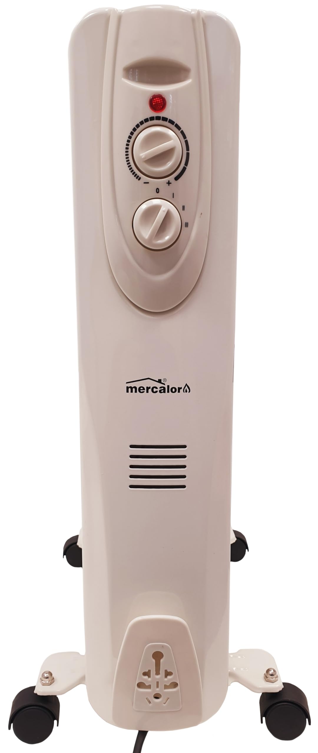 MT – Radiatore Olio. 11 elementos. Termostato ajustable. Sistema automatico di Proteccion por sobrecalentamiento. Potenza: 2.500 W.
