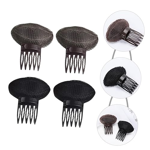 Miniatura 5 de 6pcs Bangs Pad Bump It Accesorio para el cabello, inserto de volumen para el cabello, clip de volumen para el cabello, clip de volumen, base de