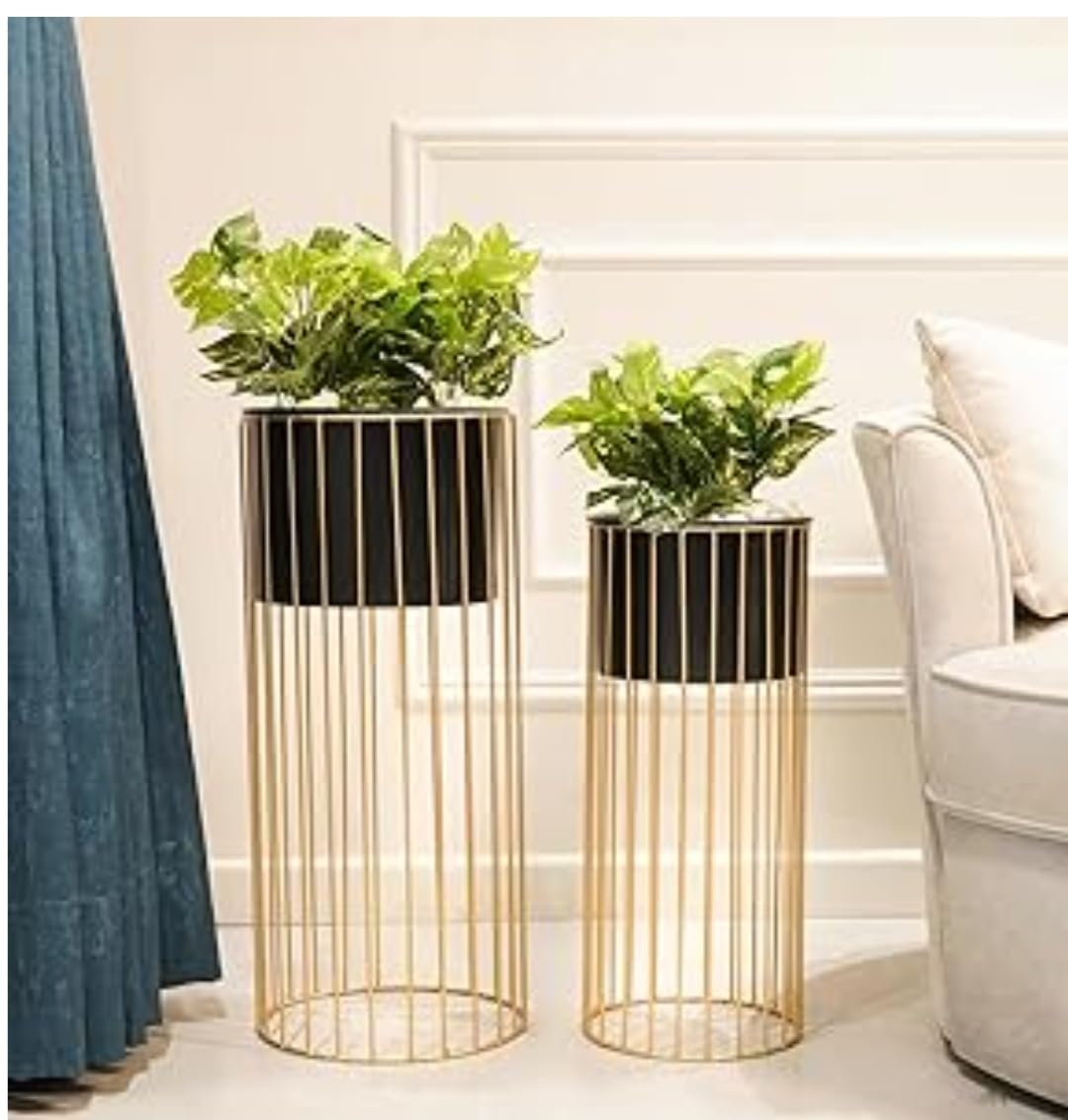 See full amazon price history chart for neumark impex Iron Indoor Outdoor Bedroom Home and Office Garden Decor Flower Planter Pot Rack Tall Plant Stand Pack of 2 (Black) (Golden, Iron) neumark impex Iron Indoor Outdoor Bedroom Home and Office Garden Decor Flower Planter Pot Rack Tall Plant Stand Pack of 2 (Black) (Golden, Iron) (B084278DK6) Amazon Price History, Amazon Price Tracker