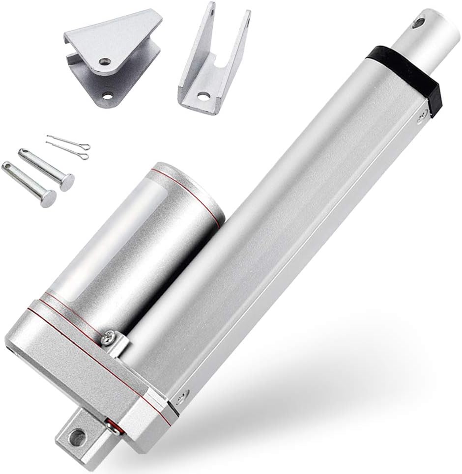 Linear Motion Actuators 1000N/225lbs Linear Actuator 200mm/8" stroke Linear actuators12V DC for Auto Car RV Electric Door Opener Industrial Agricultural Window