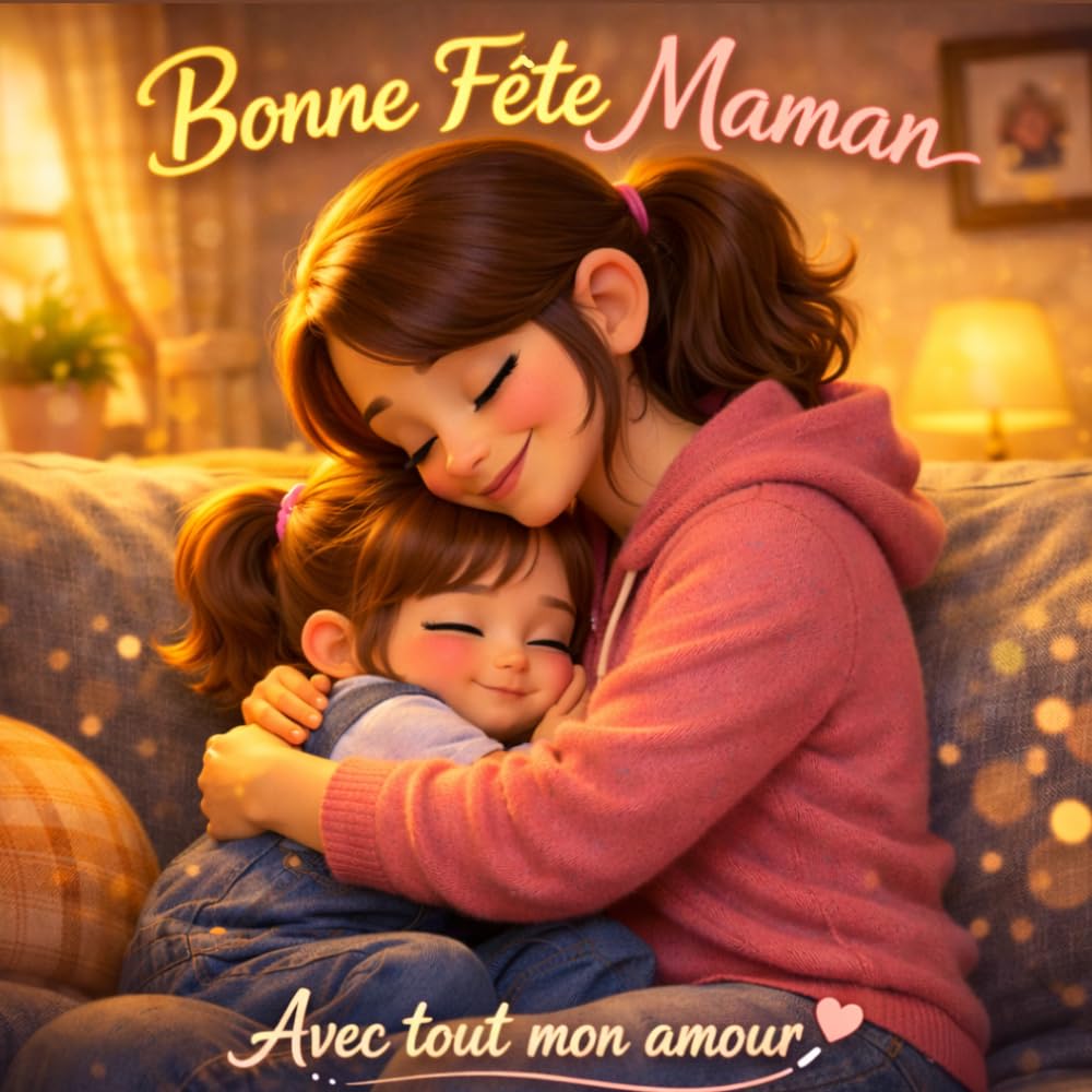 Bonne fête Maman avec tout mon amour