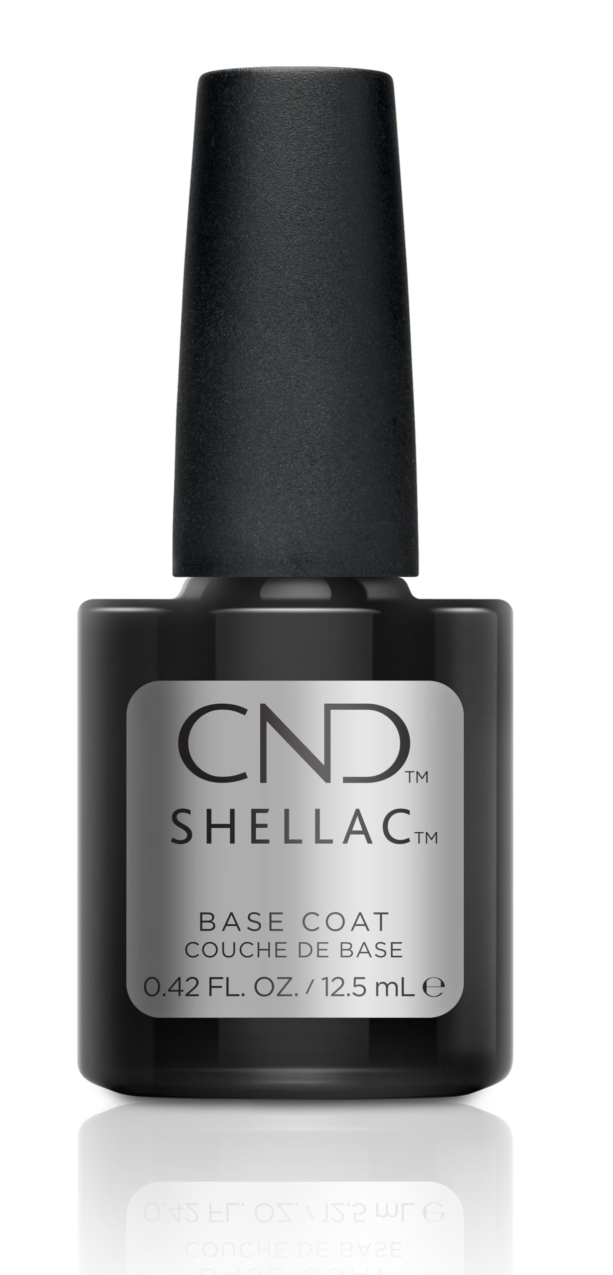 CND Shellac, Base Coat 12.5 ml, Black, 12.5 ml (Pack of 1)