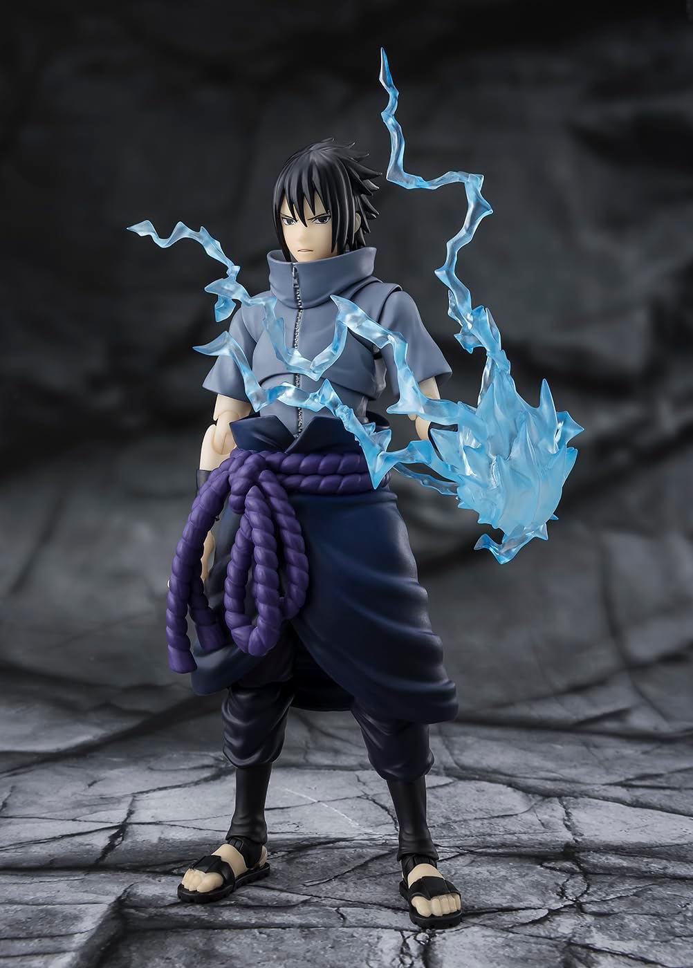 TAMASHII NATIONS - Naruto - Sasuke Uchiha -Solidary Shinobi- S.H.Figuarts Action Figure