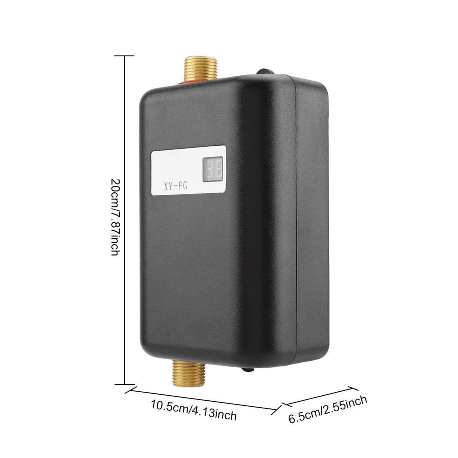 Elektryczny podgrzewacz wody przepływowy, Natychmiastowy Mini Podgrzewacz Wody O Mocy 3800 W. Natychmiastowy Elektryczny Bezzbiornikowy Podgrzewacz Wody. Natychmiastowy Elektryczny Prysznic Podgrzewaj