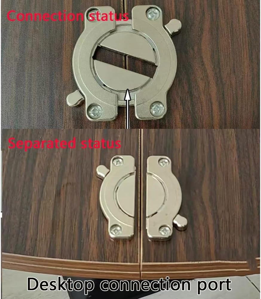 Marble Pattern 55in Round Foldable Dining Table Top - Versatile Legless Temporary Table Extender for Catering, Banquets & Parties - Ideal for Events & Gatherings