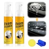 Multi-purpose Foam Cleaner, Foam Cleaner for Car, Strong Stain Remover for Cars Interior and Kitchen (2 pcs, 100 ML)