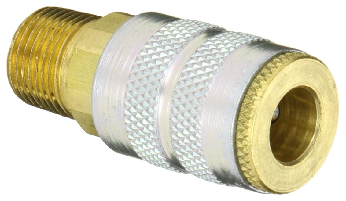 Dixon Valve 2FM3-B Brass Manual Industrial Interchange Pneumatic Fitting, Socket, 1/4