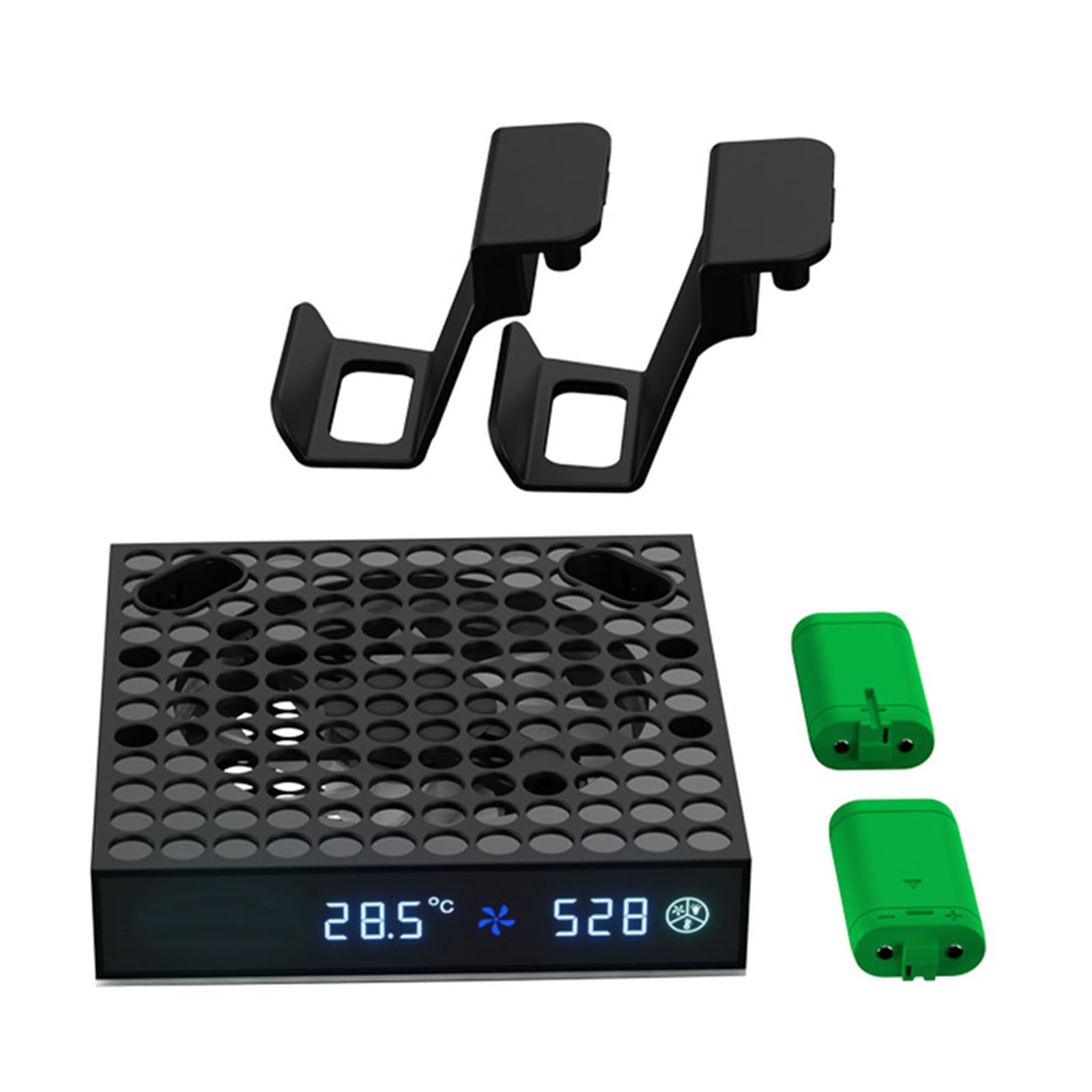 Supporto per ventola di raffreddamento RGB per console host, 3 velocità, regolabile, dissipazione del calore, console di gioco