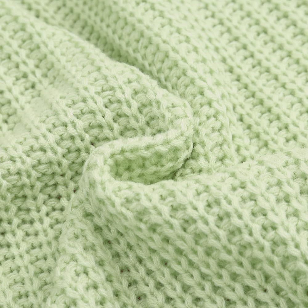 Ckikiou Spring Fall Crew Neck Batwing Cropped Sweater for Women Lightweight Soft Knitted Semi Short Pullover Jumper - Image 4