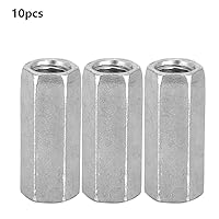 Vista 8 de Tuerca de varilla larga Tuercas de acoplamiento hexagonal Tuerca de manga hexagonal M8 Sujetadores roscados (M8x30)