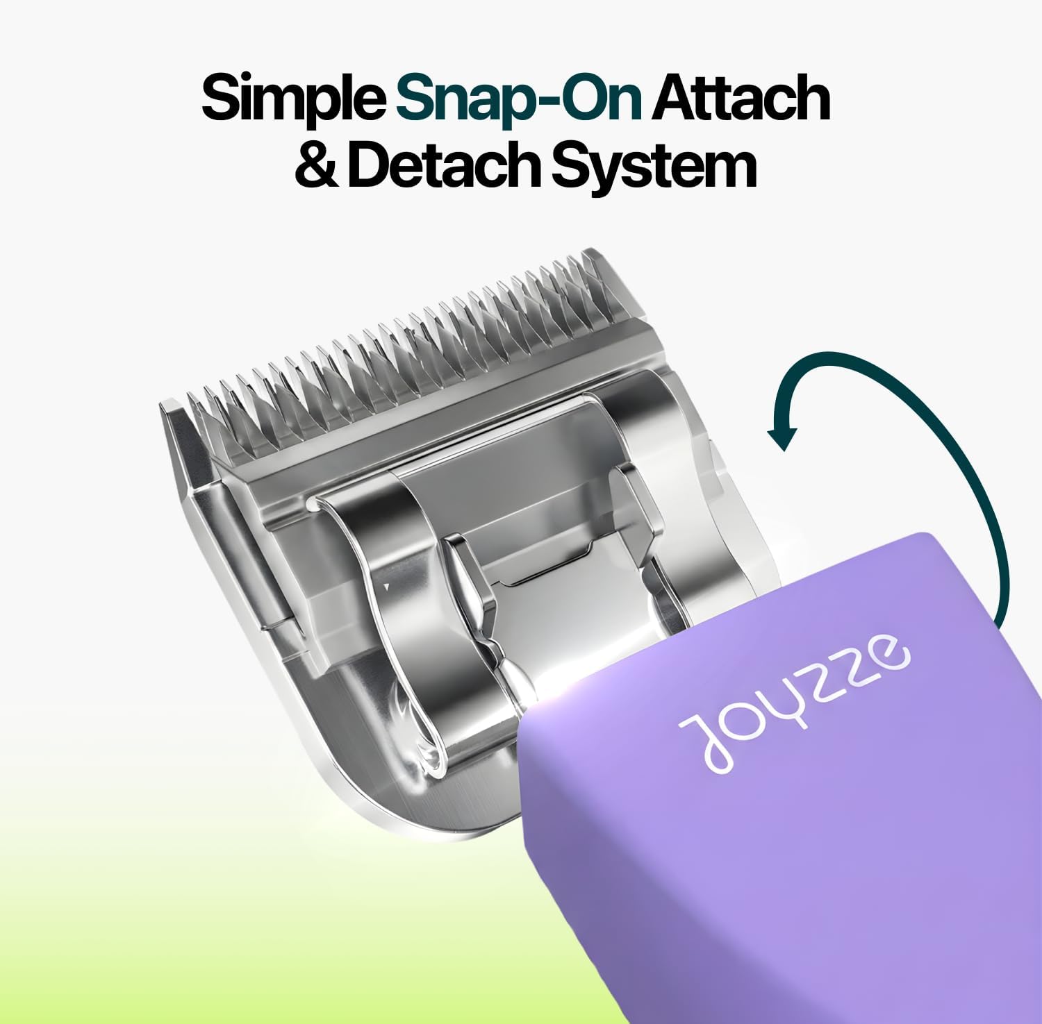 Raptor/Falcon Series A Blade - Professional Grade Dog Clipper Grooming Blade, Detachable, Replacement Blades - Stainless Steel, Coated Ceramic,(A Series 4F)