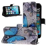 iPhone 6S Plus Case,iPhone 6S /6 Plus Case Wallet,NSSTAR Flower Cotton Pu Leather Flip Protective Case Cover with Stand for Apple iPhone 6S / 6 Plus 5.5