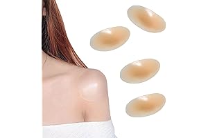 XG Glitter Silicone Shoulder Pads: Enhance Your Outfits with Subtle Elegance