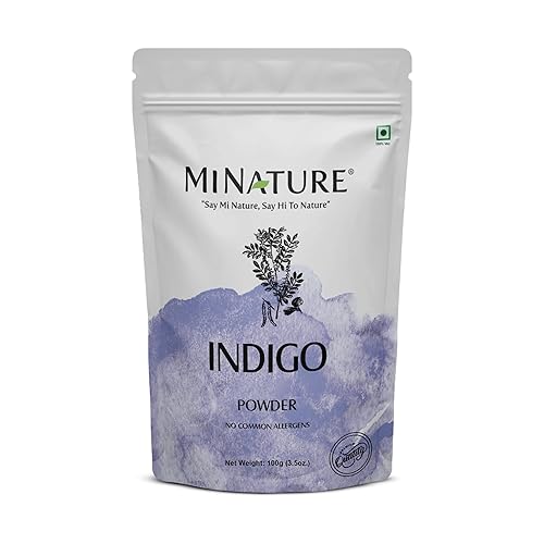 Miniatura 8 de Mi Nature - Polvo de hoja 100% índigo, 16.01 oz (16 onzas), tinte de hierbas puro para un rico color oscuro del cabello, polvo de tinctoria natural