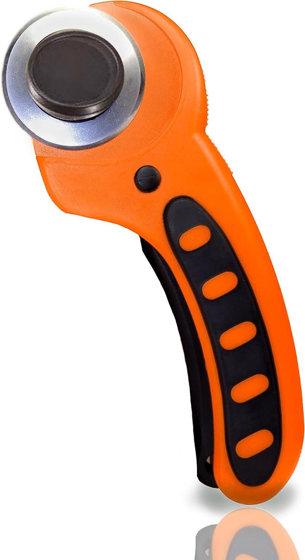 Multipurpose Rotary Cutter - Rolling Cutter with Ergonomic Handle and Safety Lock for Fabric, Leather, Crafting, Sewing,Trimming,Cutting etc