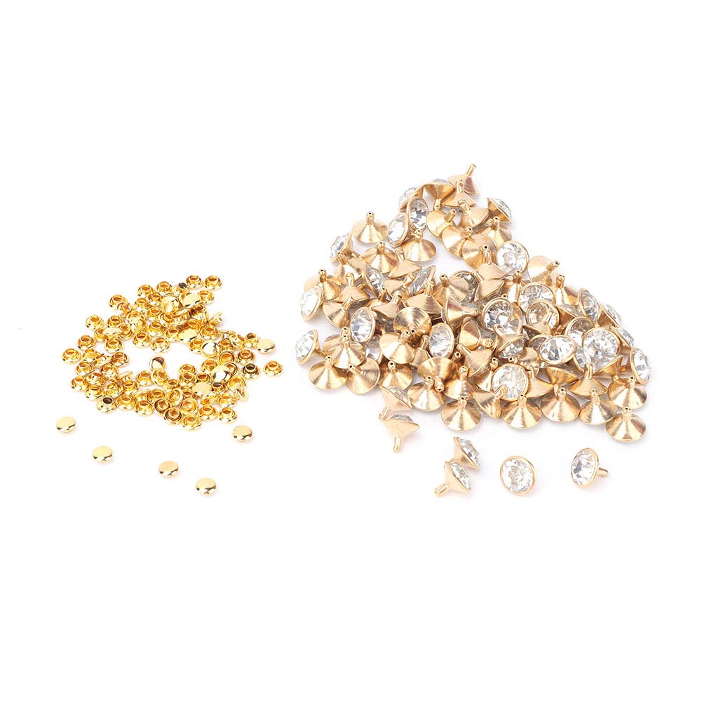 Rivets en diamant pour cuir et customisation de vêtements - Style bohème et rock