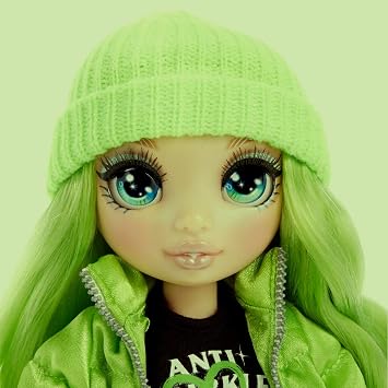 Rainbow Surprise Rainbow High Jade Hunter - Green Clothes Fashion Doll with 2 Complete Mix & Match Outfits and Accessories, Toys for Kids 4 to 15 Years Old