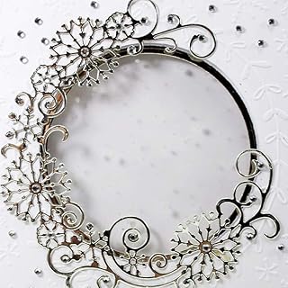 Mothcattl Schneidwerkzeuge, Blumenrahmen Metallprägung Schablonenform Vorlage Für DIY Kartenherstellung Prägung Schablone ...