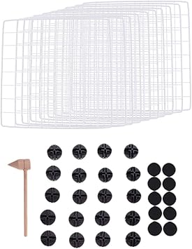 Amazon Co Jp Cuticate ペット脱走防止 犬フェンス ゲージ 金属メッシュパネル 取り付け簡単 組み合わせ自由 多用途 アイアンホワイト ベビー マタニティ