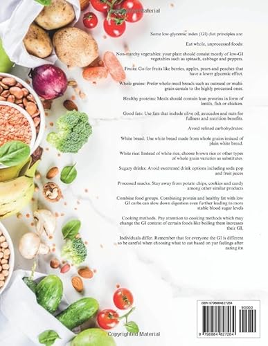 The Complete Glycemic Index Cookbook & Low GI Food Guide: Your Personalized Guide to Lose Weight, Ma
