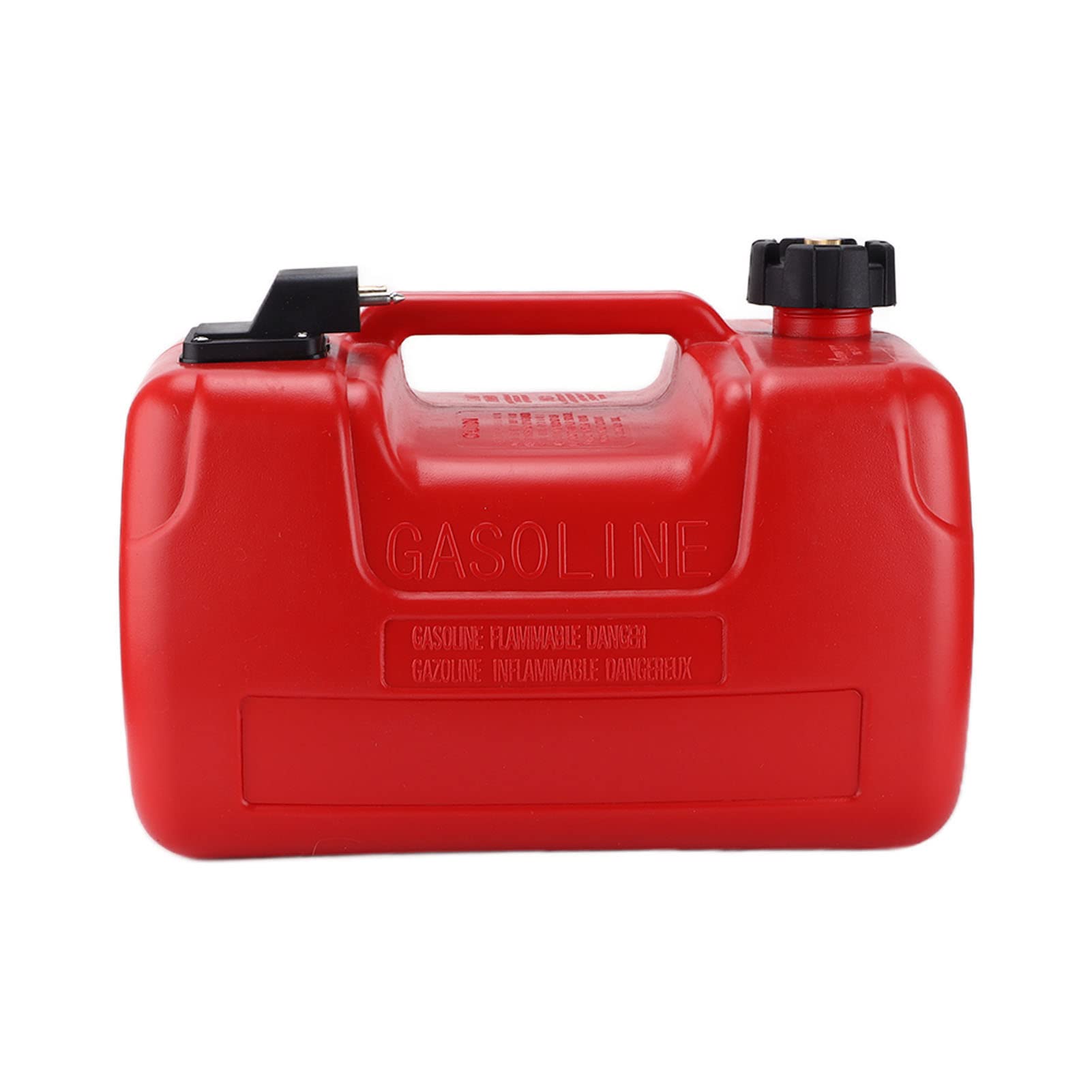 Réservoir de Carburant Hors-bord, Antistatique Portable 12 L Résistant à la Corrosion Anti-âge pour Bateau Rouge pour Remplacement de 9,9 Chevaux pour Yamaha