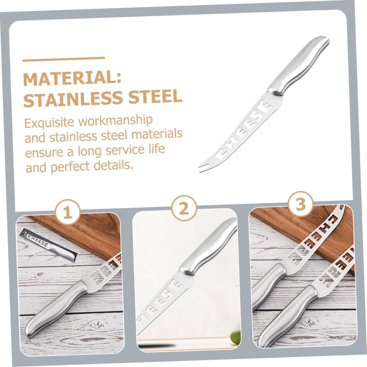 PRETYZOOM Stainless Steel Butter Veggie Cutter Butter Shredder Chocolate Grater Fruits Shredder Vegetable Cutter Portable Butter Cutter Veggie Slicer Baking Utensils Cheese